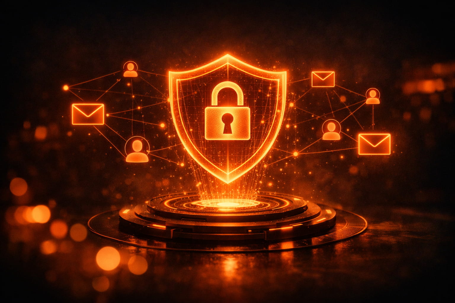 Cybersecurity monitoring display